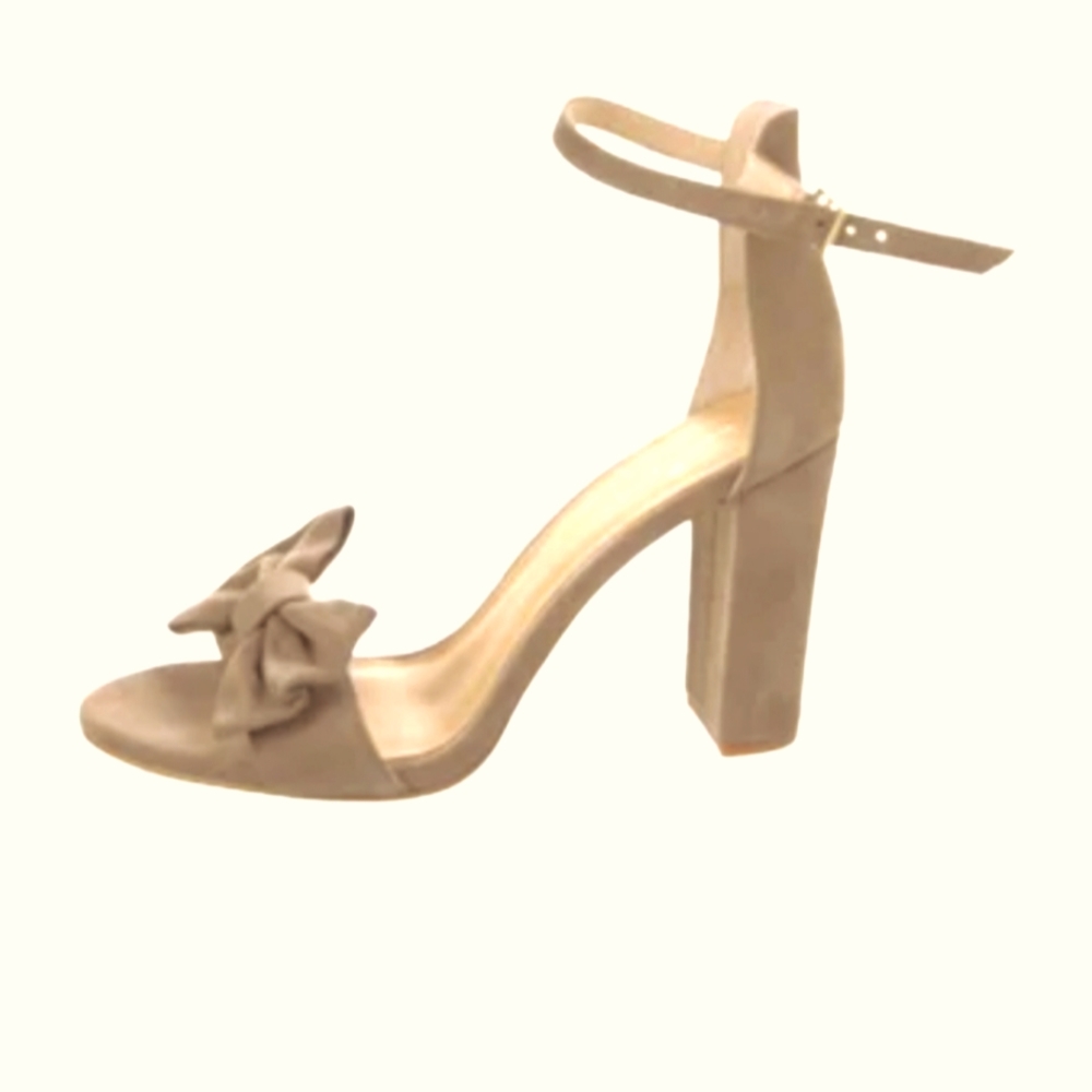 Kate Spade Suede Big Bow Sandals Size 9.5 M